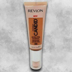 Revlon Photoready Candid Liquid Foundation Anti-Pollution Natural 330 W 22ml NWT